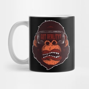 Gorilla with VR headset Mug